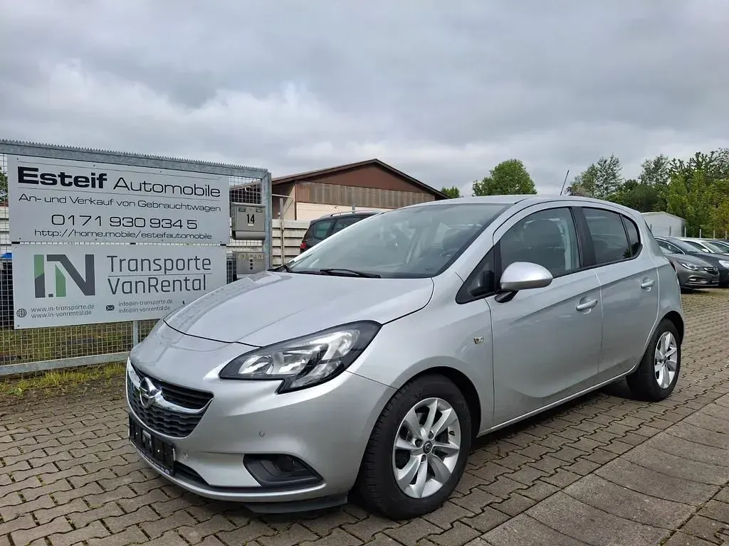 Używany Opel Corsa 90 KM (66 kW) 2017 Srebrny Hatchback