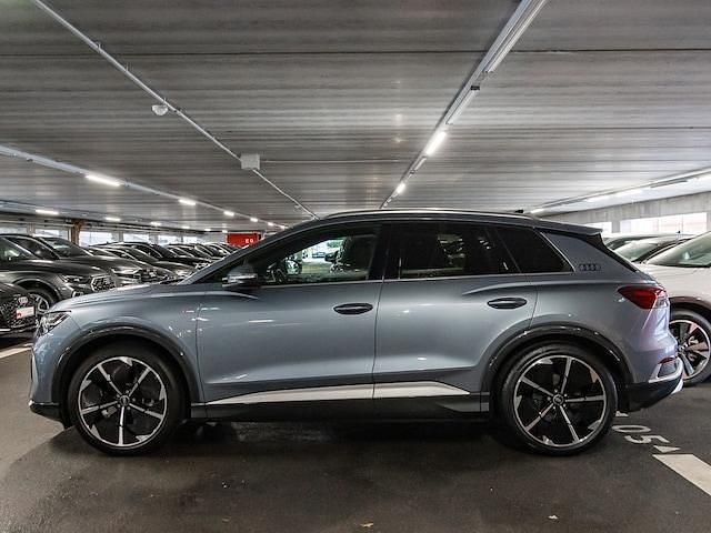 Gebraucht Audi Q4 e-tron Ambiente 125 kW (170 PS) 2022 Geysirblau metallic SUV