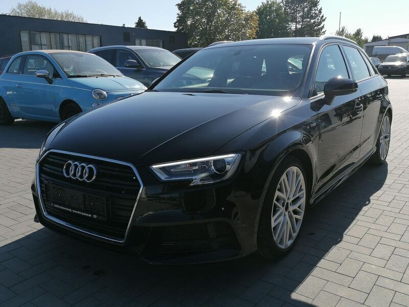Schwarz Gebraucht 2019 Audi A3 S-Line Limousine | 19.990 € (Guter Preis) - Bild 1/4