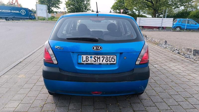 Gebraucht Kia Rio 97 PS (71 kW) 2009 Blau Limousine