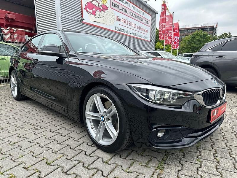 Gebraucht BMW 420 Sport Line 190 PS (139 kW) 2019 Schwarz ii/bonnet fluid black Coupé
