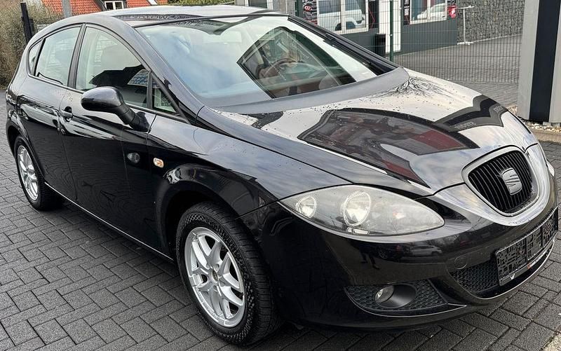 Gebraucht Seat Leon Reference 102 PS (75 kW) 2009 Schwarz Kleinwagen