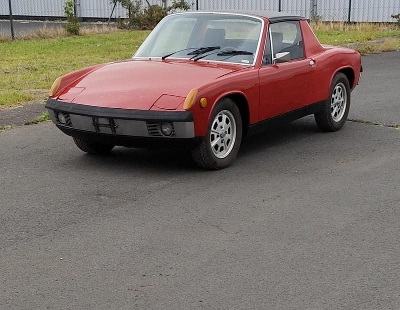 Rot Gebraucht 1972 Porsche 914 Cabrio | 10.700 € - Bild 1/4