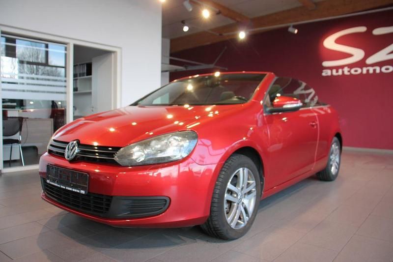 Gebraucht VW Golf Cabriolet 105 PS (77 kW) 2012 Sunsetred Cabrio