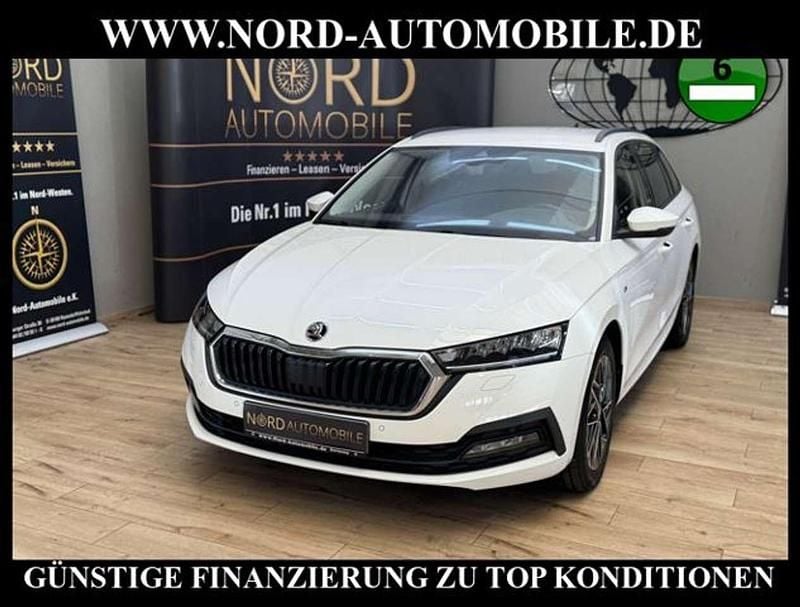 Gebraucht Skoda Octavia G-TEC Ambition 131 PS (96 kW) 2022 Weiß Kombi