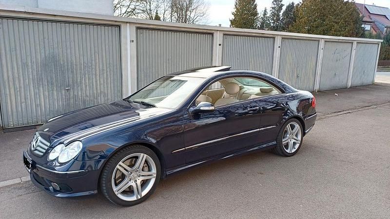 Gebraucht Mercedes CLK500 Elegance 306 PS (225 kW) 2002 Blau Coupé