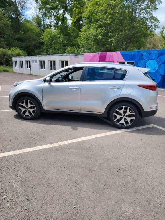 Grau Gebraucht 2018 Kia Sportage GT-Line SUV | 18.299 € (Guter Preis) - Bild 1/4