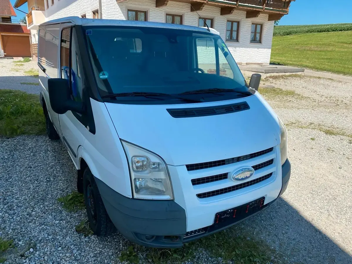 Gebraucht Ford Transit 115 PS (84 kW) 2009 Weiß Van / Kleinbus