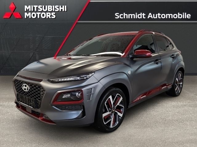 Grau matte gray matt Gebraucht 2019 Hyundai Kona SUV | 22.870 € (Teuer) - Bild 1/4