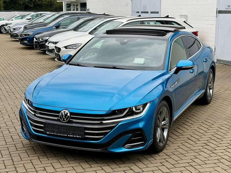 Gebraucht VW Arteon R-line 190 PS (139 kW) 2022 Eisvogelblau metallic Limousine