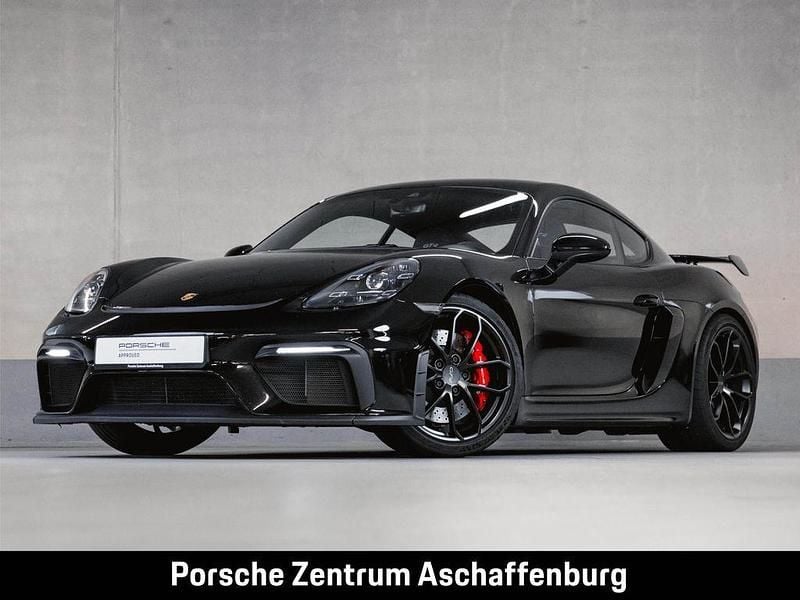 Schwarz Gebraucht 2021 Porsche 718 Cayman GT4 Coupé | 102.490 € (Fairer Preis) - Bild 1/4