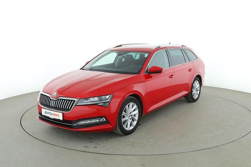 Gebraucht Skoda Superb Style 150 PS (110 kW) 2020 Rot Kombi