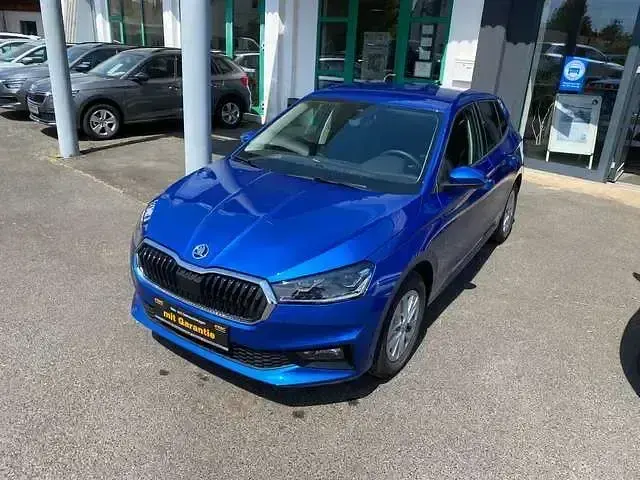 Gebraucht Skoda Fabia Style 110 PS (80 kW) 2023 Raceblau  metallic Kleinwagen