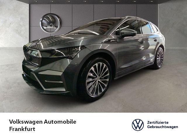 Graphitegrau metallic Gebraucht 2025 Skoda Enyaq iV SUV | 59.850 € (Teuer) - Bild 1/4