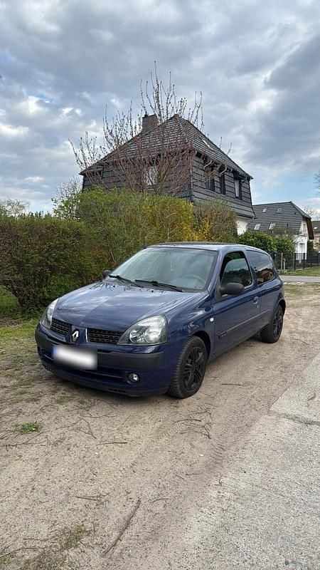 Gebraucht Renault Clio II 2003 Blau Kleinwagen