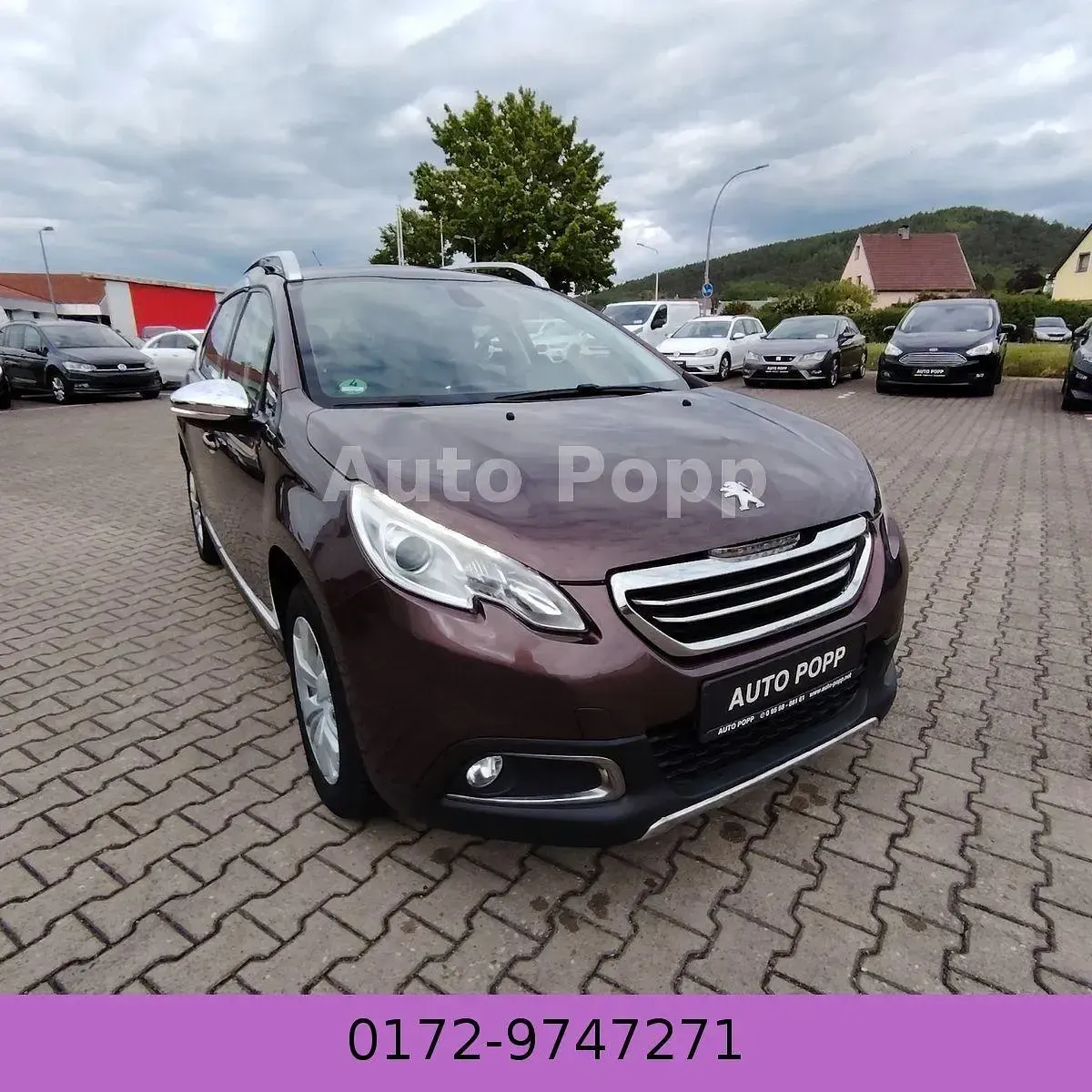 Gebraucht Peugeot 2008 Allure 92 PS (67 kW) 2015 Braun SUV