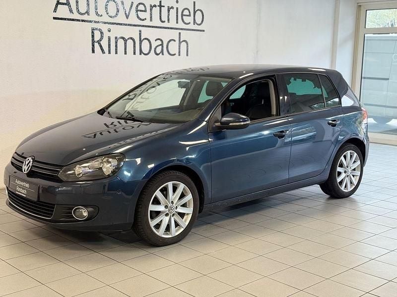 Blau Gebraucht 2009 VW Golf VI Limousine | 6.990 € (Fairer Preis) - Bild 1/4