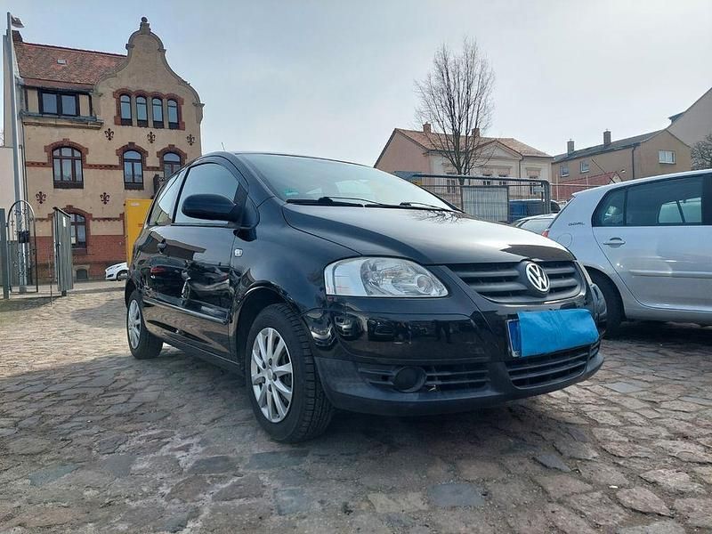 Gebraucht VW Fox Refresh 54 PS (39 kW) 2009 Schwarz Kleinwagen