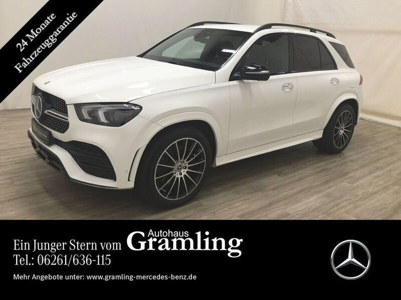 Polarweiß Gebraucht 2021 Mercedes GLE350 AMG SUV | 52.499 € (Superpreis) - Bild 1/4