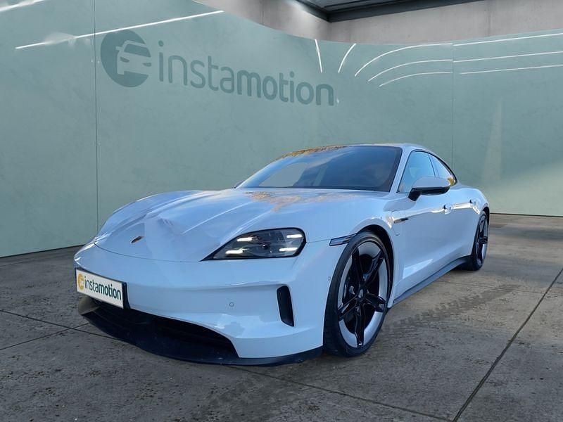Weiß Gebraucht 2025 Porsche Taycan Limousine | 102.799 € (Superpreis) - Bild 1/4
