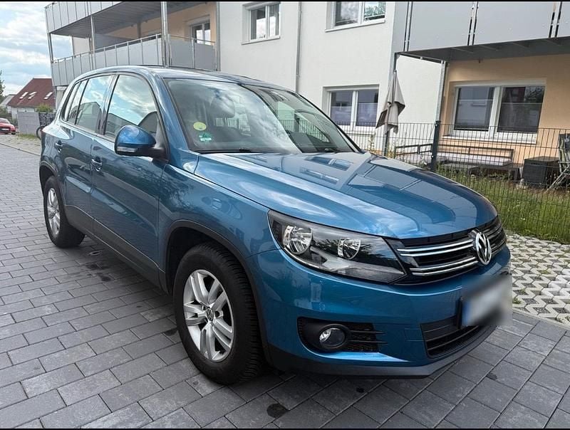 Gebraucht VW Tiguan 2014 Blau SUV