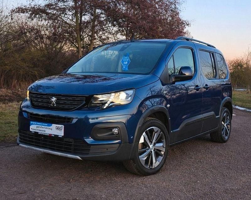 Gebraucht Peugeot Rifter Allure GT-Line 131 PS (96 kW) 2019 Blau Van / Kleinbus