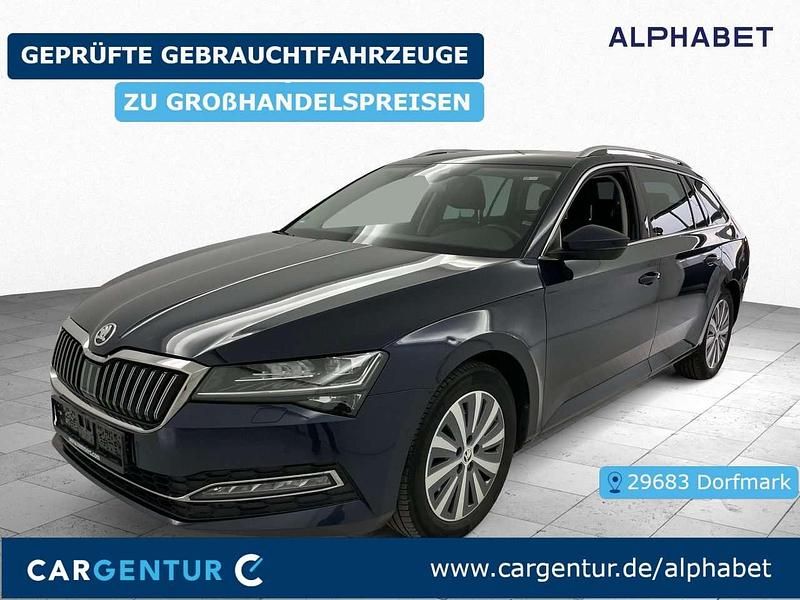 Blau Gebraucht 2022 Skoda Superb Style Kombi | 17.507 € (Guter Preis) - Bild 1/2