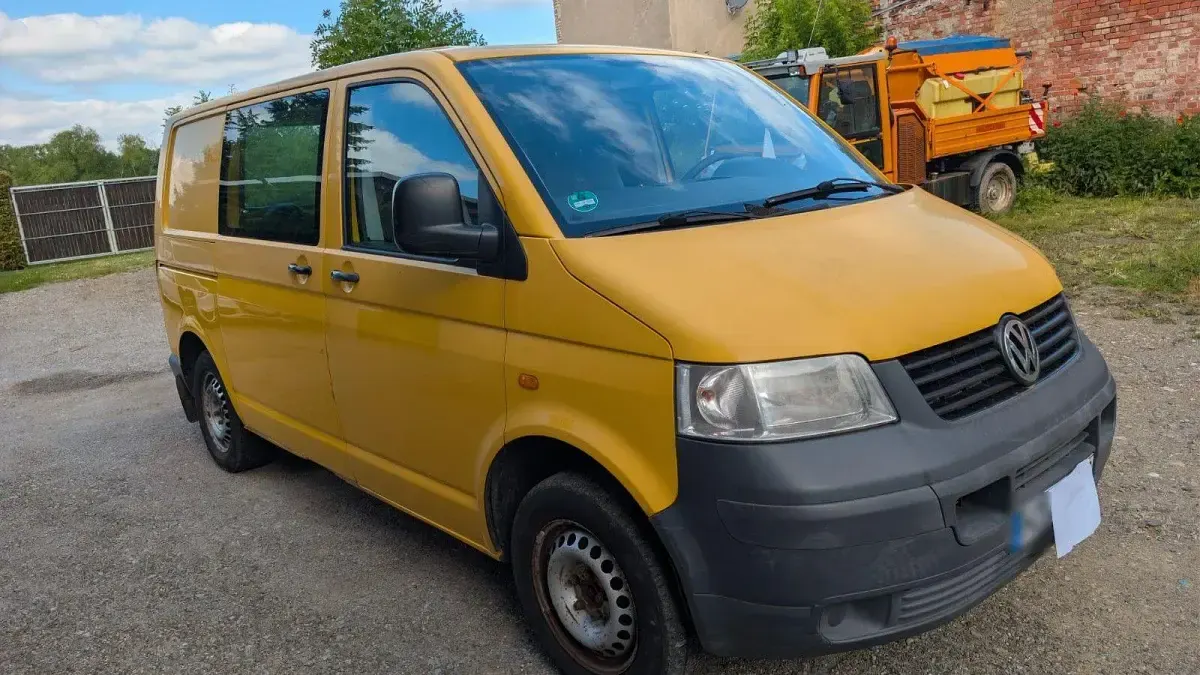 Gebraucht VW Transporter 84 PS (61 kW) 2007 Gelb Van