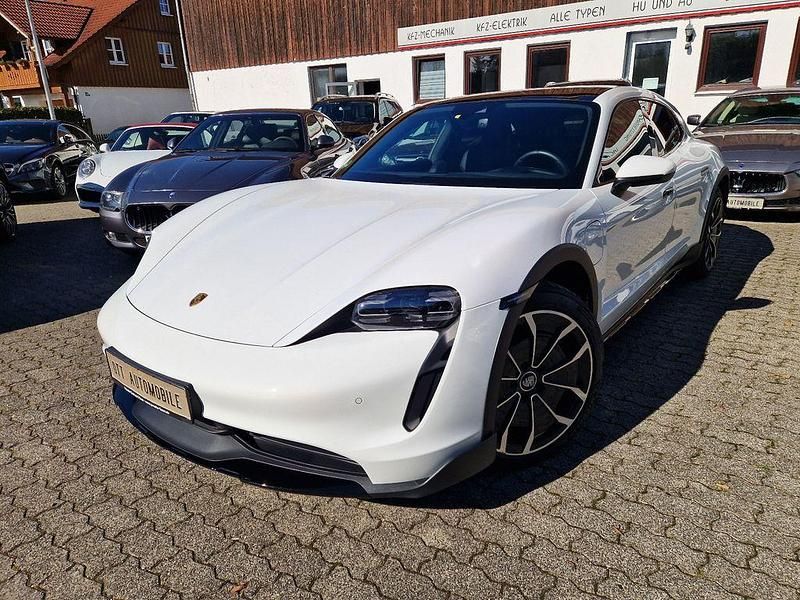 Weiß Gebraucht 2023 Porsche Taycan Cross Turismo Limousine | 66.999 € (Superpreis) - Bild 1/4