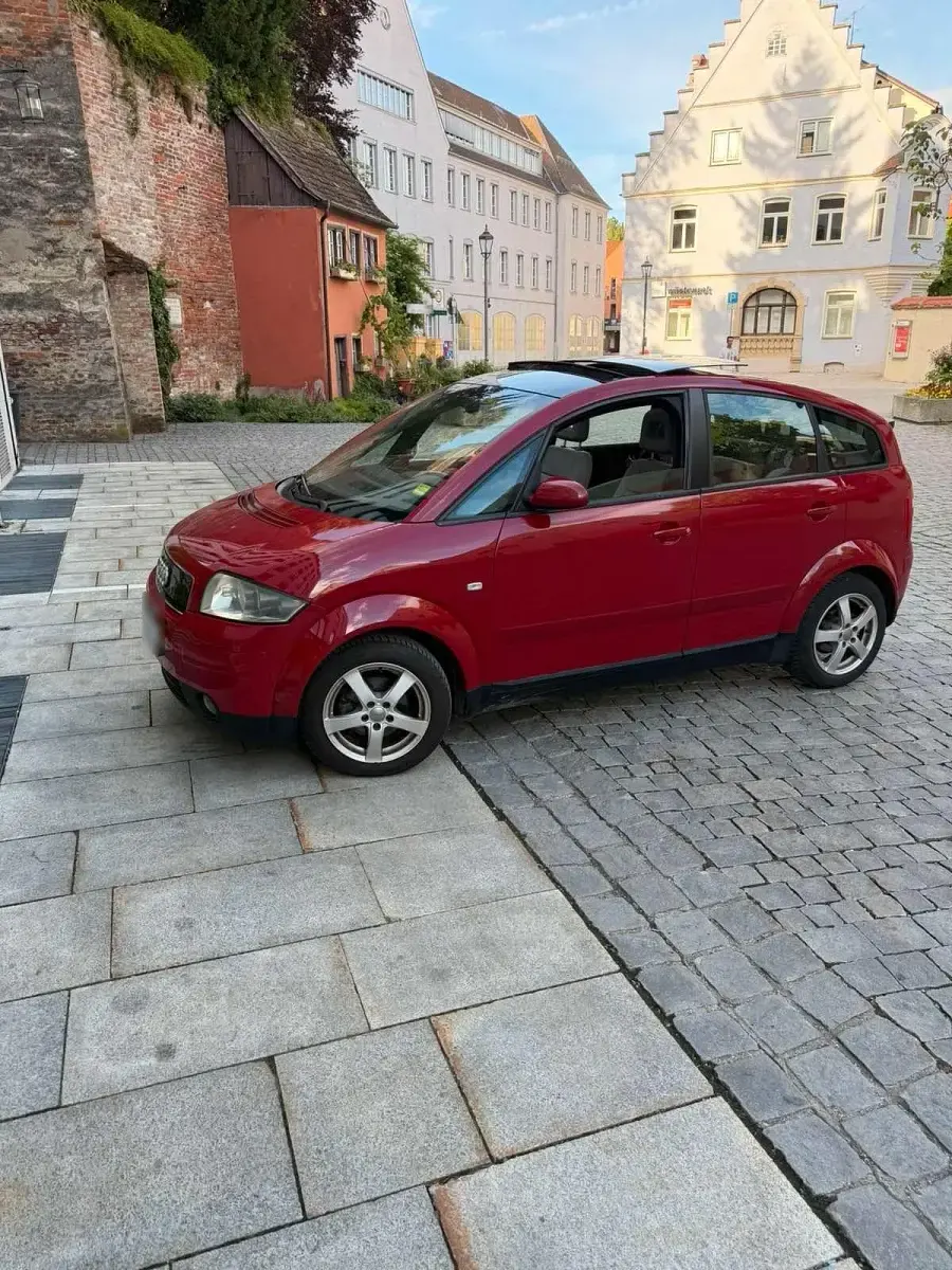 Gebraucht Audi A2 85 PS (62 kW) 2003 Rot Kleinwagen