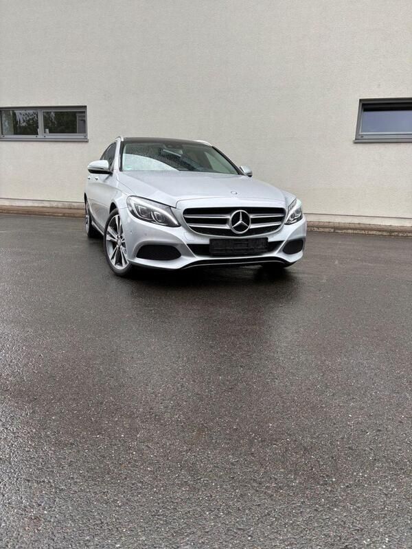 Silber Gebraucht 2016 Mercedes C200 Avantgarde Kombi | 15.990 € (Guter Preis) - Bild 1/4