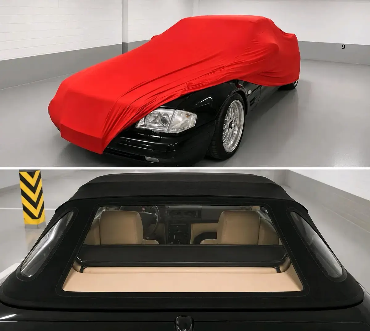 Gebraucht Mercedes SL320 224 PS (164 kW) 1999 Schwarz Cabrio