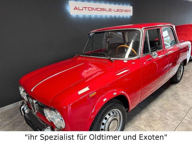 Rouge Gebraucht 1971 Alfa Romeo Giulia Super Limousine | 25.000 € - Bild 1/4