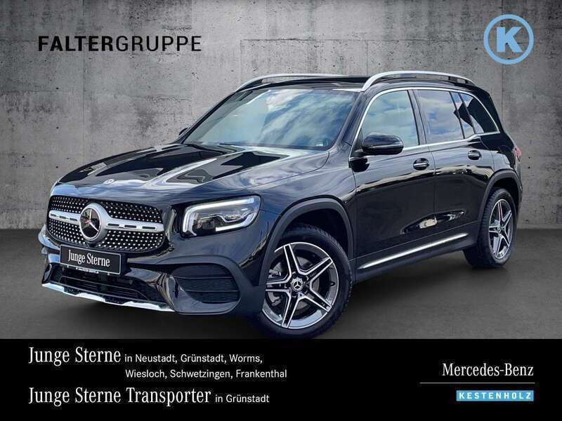 Kosmosschwarz Gebraucht 2022 Mercedes GLB250 AMG SUV | 48.440 € (Teuer) - Bild 1/4