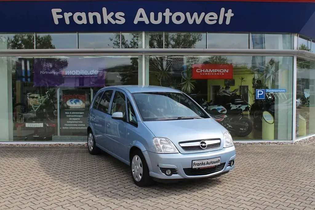 Gebraucht Opel Meriva Edition 90 PS (66 kW) 2009 Blau Van / Kleinbus