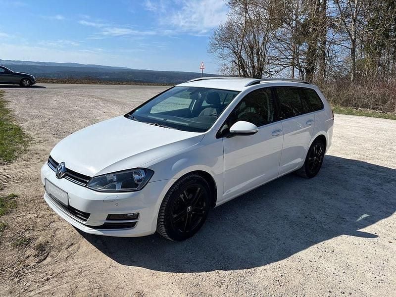 Gebraucht VW Golf VII Allstar 110 PS (80 kW) 2016 Weiß Kombi