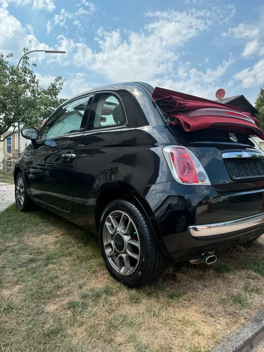 Gebraucht Fiat 500 69 PS (50 kW) 2014 Schwarz Cabrio