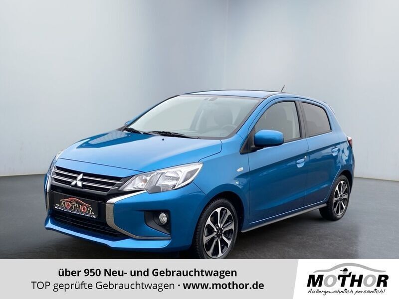 Atollblau Gebraucht 2024 Mitsubishi Space Star Select+ Kleinwagen | 16.789 € (Fairer Preis) - Bild 1/4
