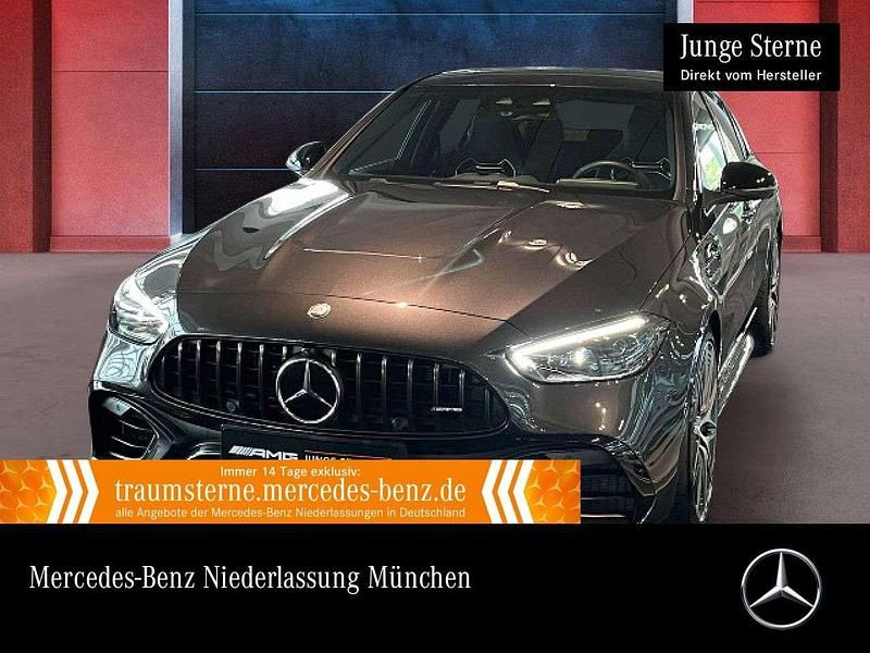 Grau Gebraucht 2024 Mercedes C63S AMG AMG Limousine | 71.470 € (Superpreis) - Bild 1/3