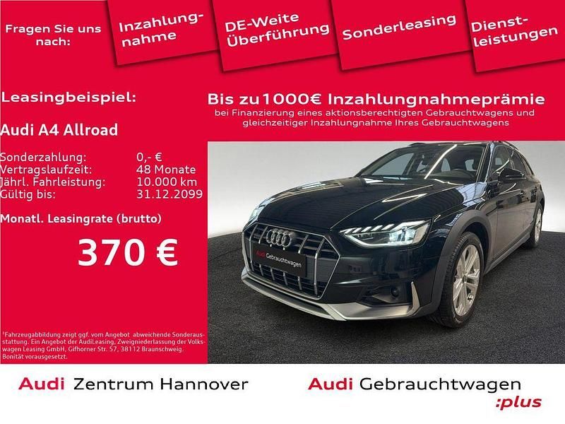A2 brillantschwarz Gebraucht 2023 Audi A4 Allroad Ambiente Kombi | 39.990 € (Etwas zu teuer) - Bild 1/4