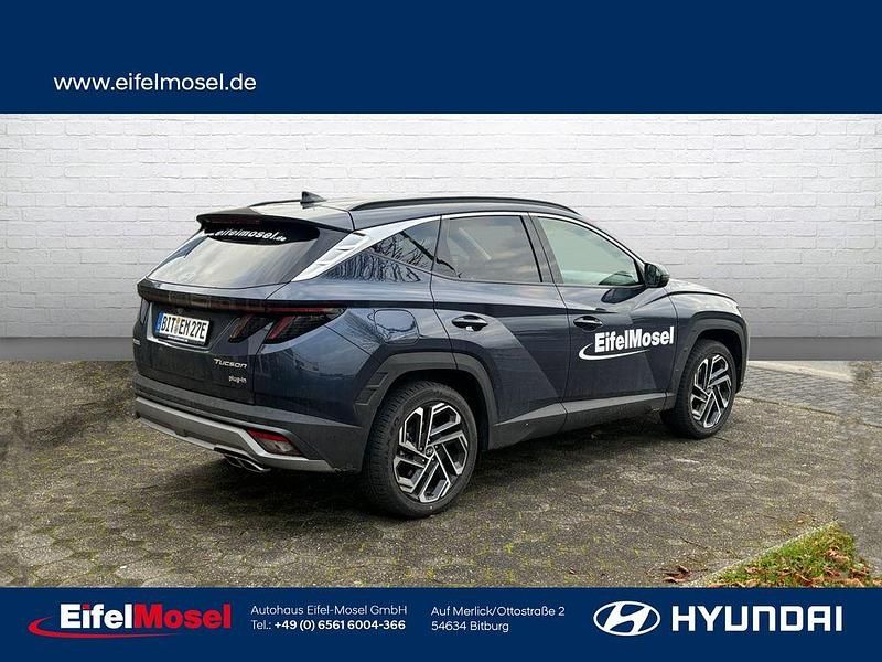 Gebraucht Hyundai Tucson Prime 252 PS (185 kW) 2024 Sailing blue / mic SUV