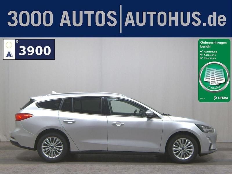 Polar silber metallic Gebraucht 2020 Ford Focus Titanium Kombi | 11.480 € (Superpreis) - Bild 1/4
