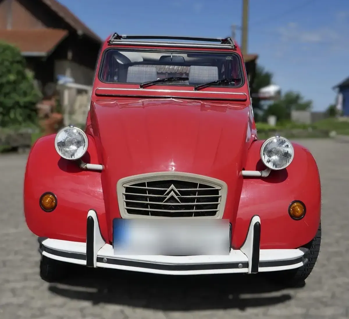 Gebraucht Citroën 2CV 27 PS (19 kW) 1989 Rot Limousine