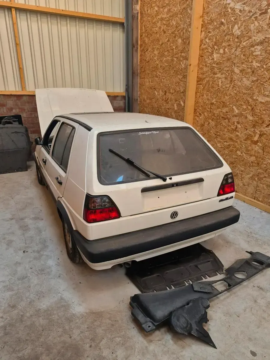 Brugt VW Golf II 72 HK (52 kW) 1990 Hvid Hatchback