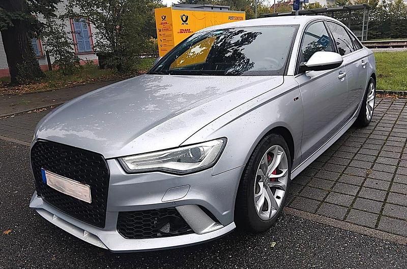 Silber Gebraucht 2017 Audi A6 S-Line Limousine | 12.500 € (Fairer Preis) - Bild 1/4