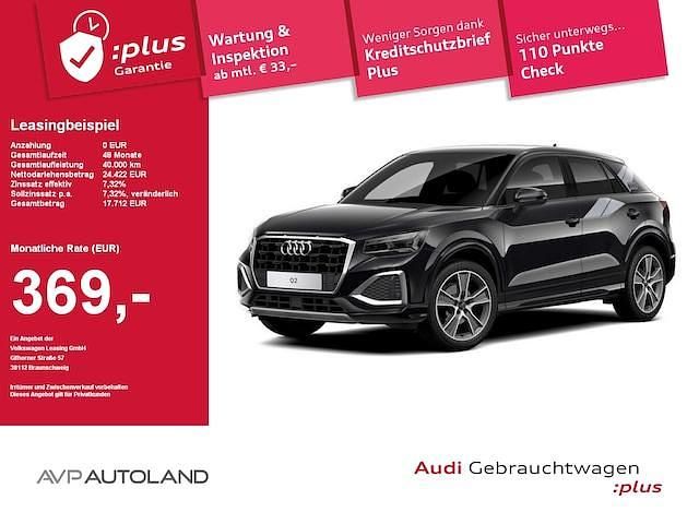 Mythosschwarz Gebraucht 2021 Audi Q2 Advanced SUV | 23.500 € (Superpreis) - Bild 1/2