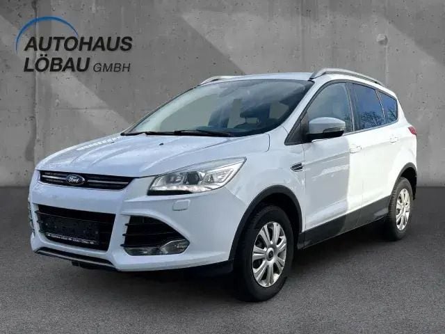 Frostweiß Gebraucht 2014 Ford Kuga Titanium SUV | 8.900 € (Superpreis) - Bild 1/4
