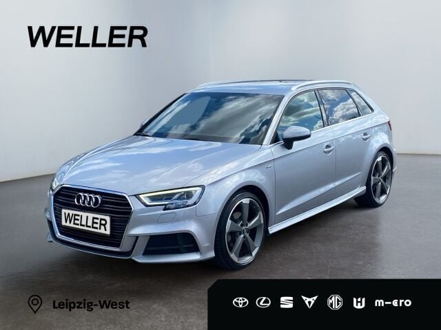 Floret silver metallic (silber) Gebraucht 2018 Audi A3 S-Line Limousine | 21.390 € (Guter Preis) - Bild 1/3
