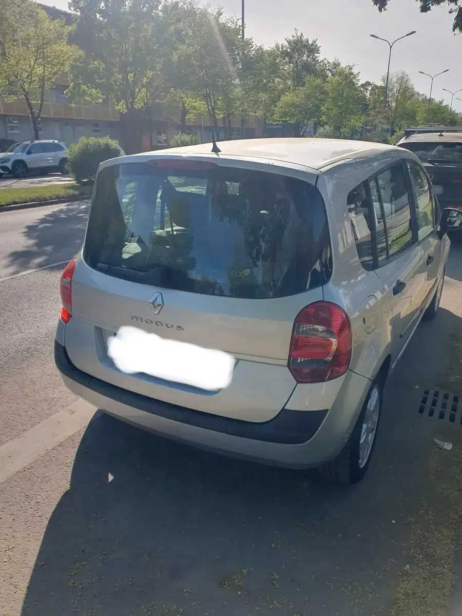 Gebraucht Renault Modus 2008 Silber Van / Kleinbus