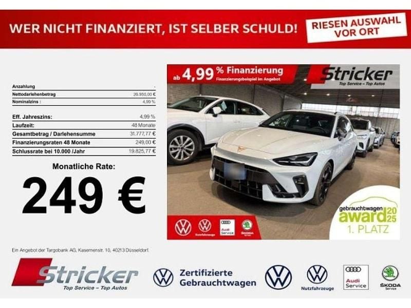 Gebraucht Cupra Leon 150 PS (110 kW) 2025 Glacial weiß metallic (metallic) Kombi